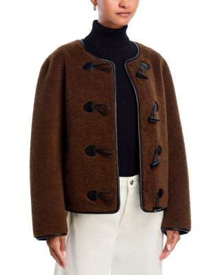 Cropped Faux Fur Toggle Jacket - Exclusive | Bloomingdale's (US)