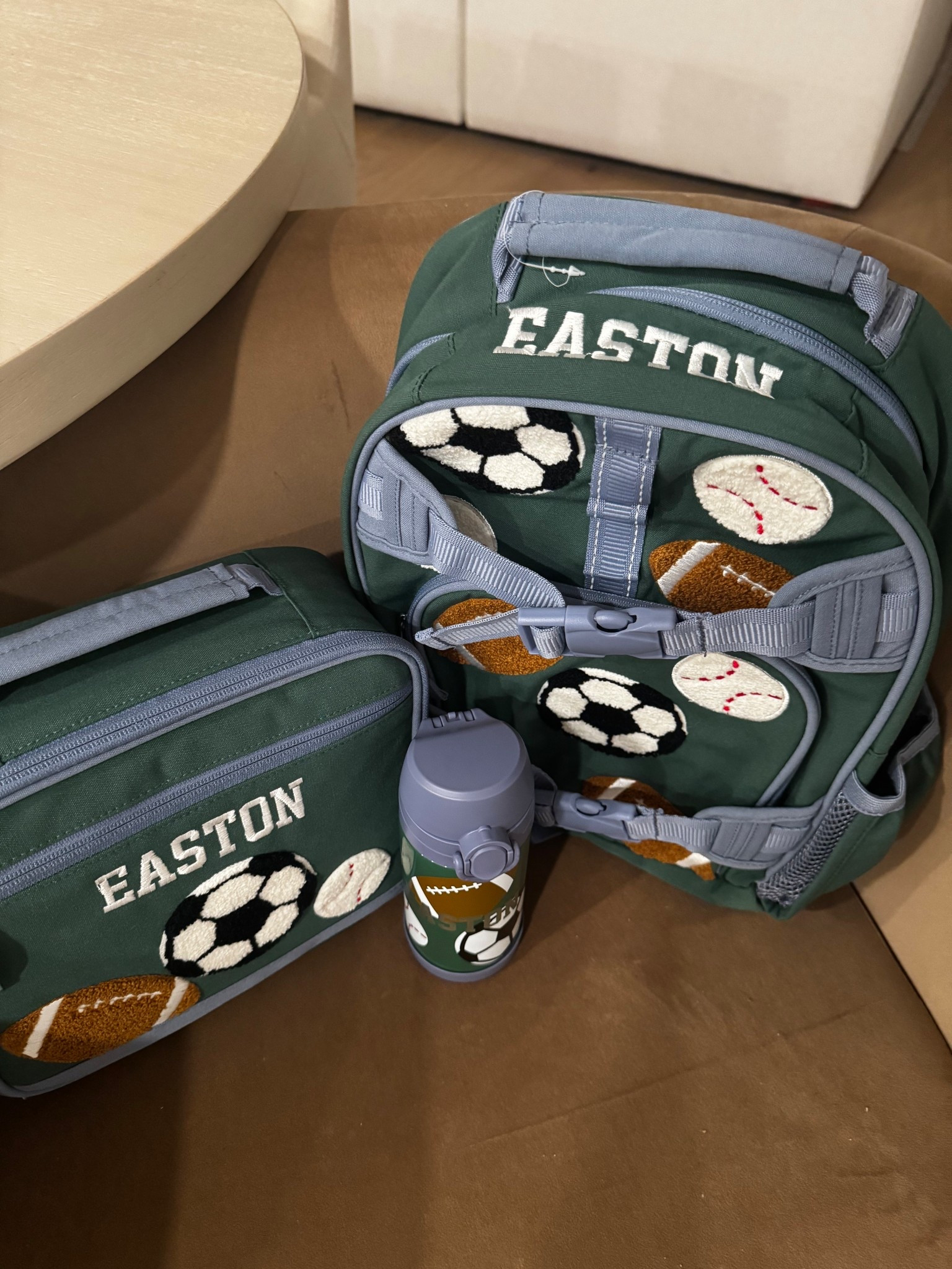 Easton's back to school items! Boy backpack, lunch box ideas, personalized backpack, personalized water bottle, kids water bottle ideas, 

#LTKFindsUnder100 #LTKKids #LTKSaleAlert