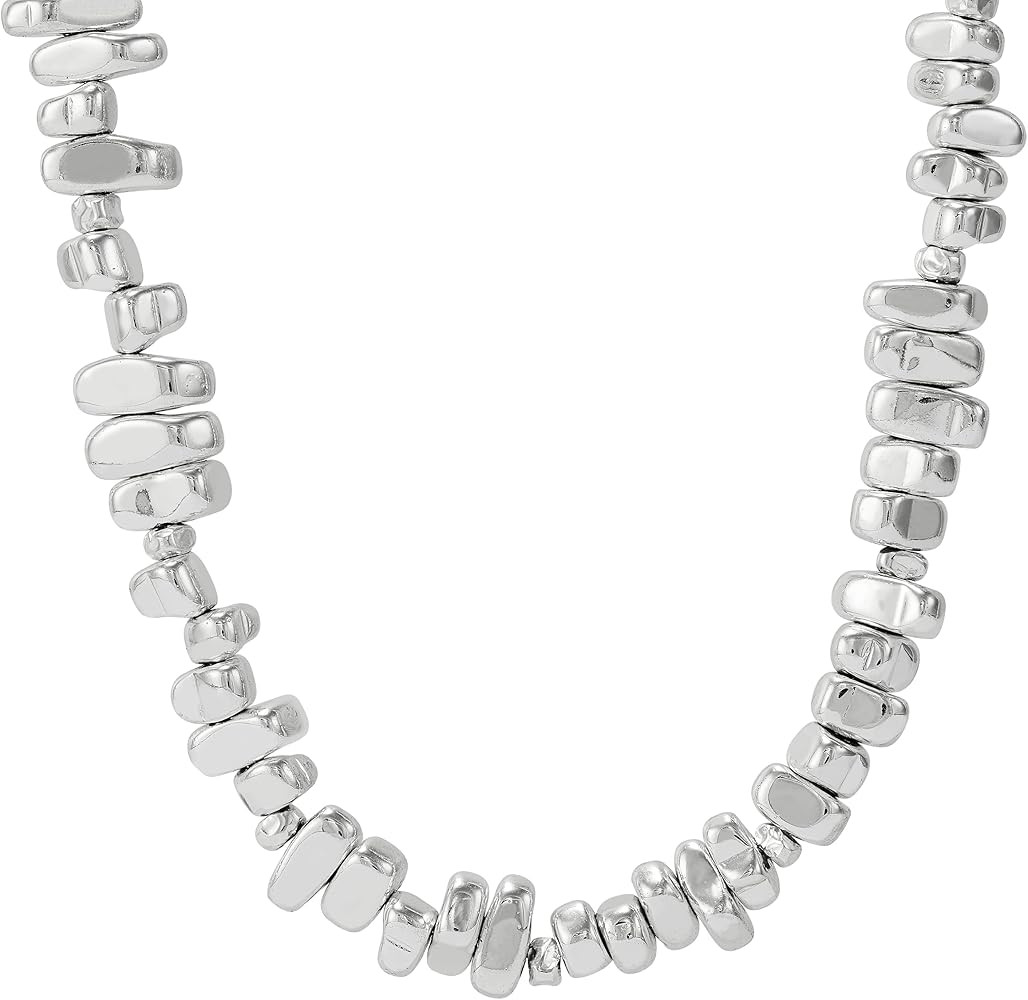 Silpada 'Collected Beauty' Sterling Silver Hematite Necklace, 18" + 2" | Amazon (US)