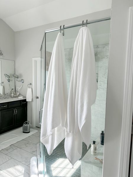 Easy towel hanging solution!