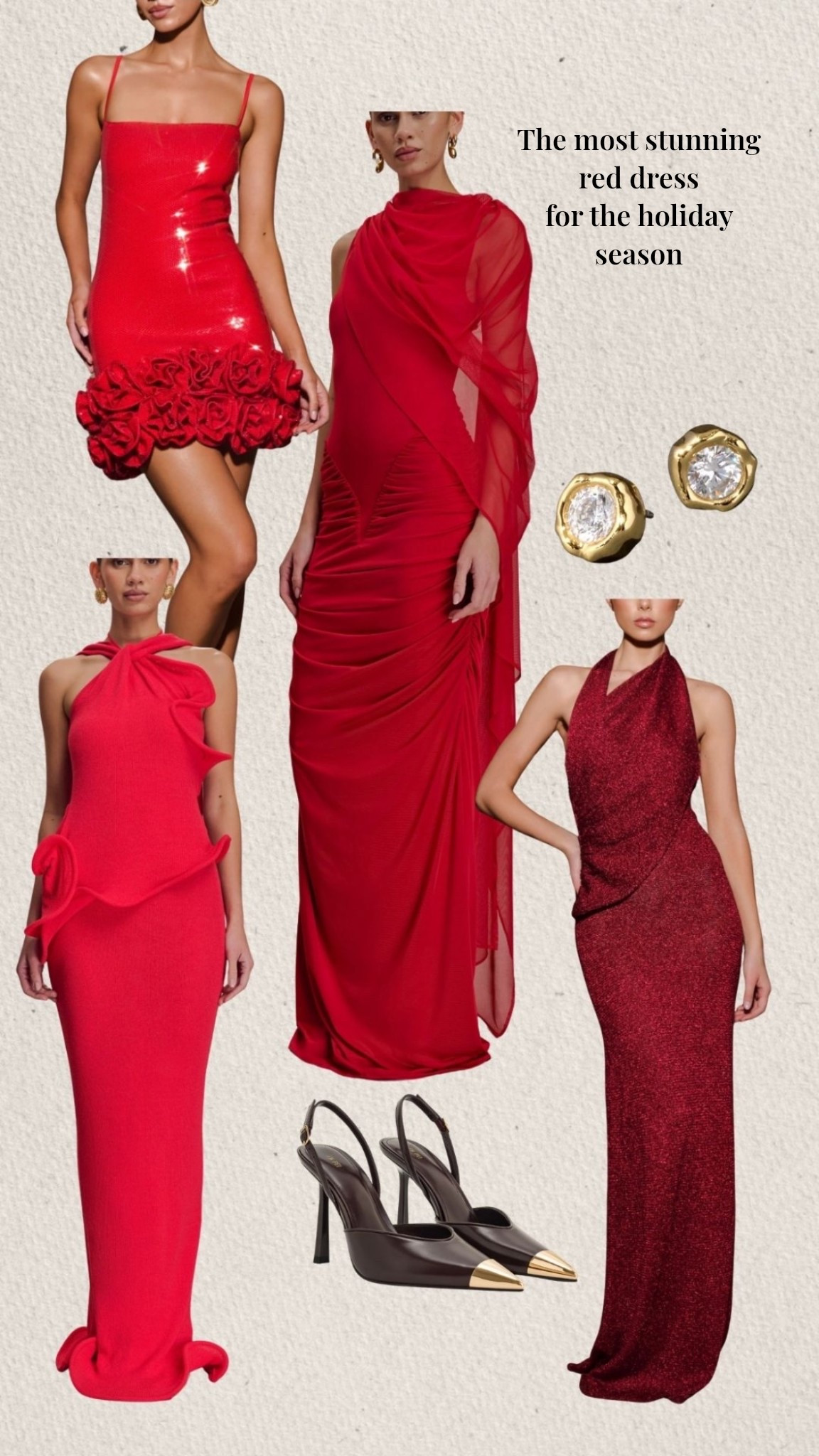 Make a statement with these red dresses this holiday season. Perfect for wedding guest, birthdays, date nights, NYE party look.

#LTKWedding #LTKootd #LTKHoliday