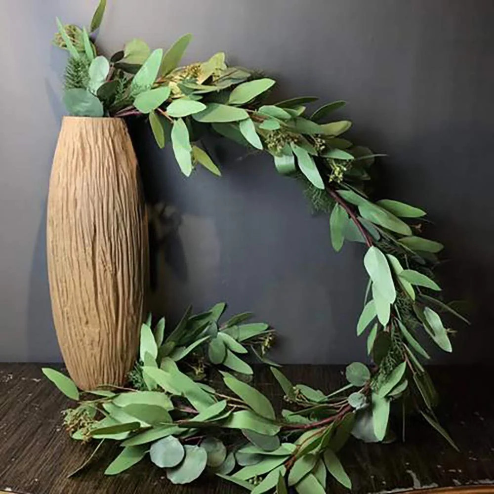 Hanging Vine Garland Greenery, 6 Ft Arrificial Vines Plant Floral Garland Wedding Vine Leaves Str... | Walmart (US)