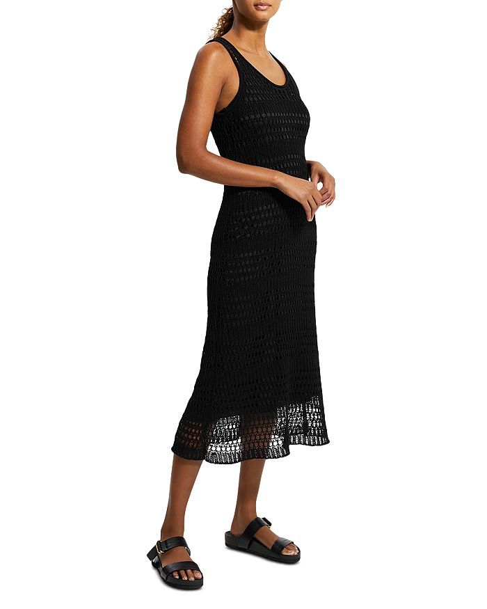 Tissage Open Knit Lace Midi Dress | Bloomingdale's (US)