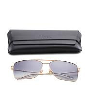 62mm Metal Aviator Sunglasses | TJ Maxx