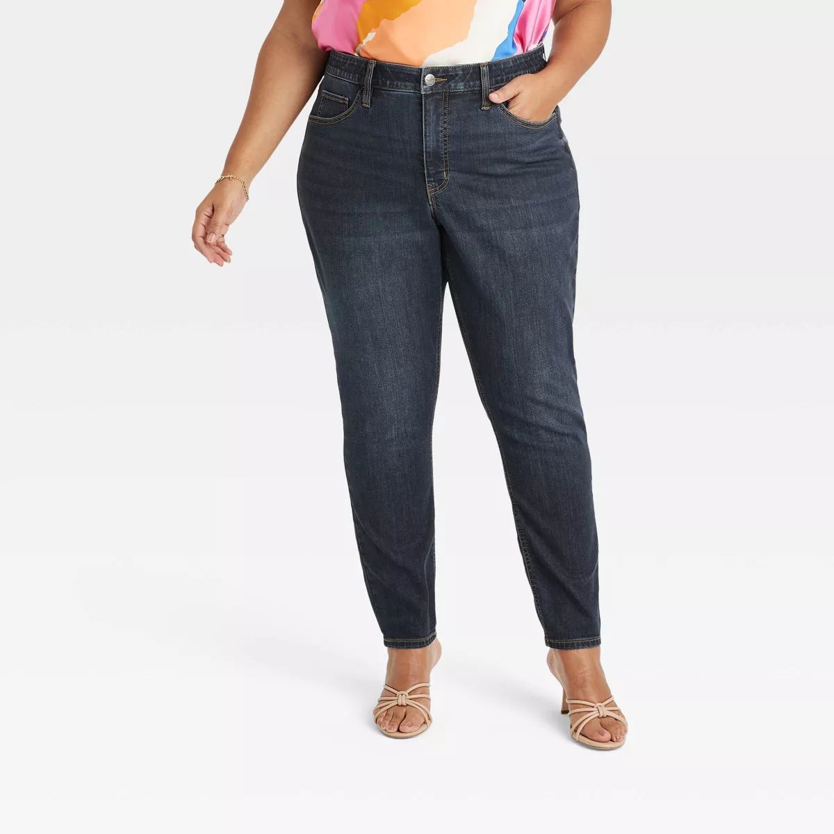 Women's High-Rise Skinny Jeans - Ava & Viv™ | Target