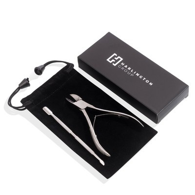 Nail Cuticle Cutter Remover Stainless Steel Spoon Pusher Tool Trimmer Nipper Set | eBay UK