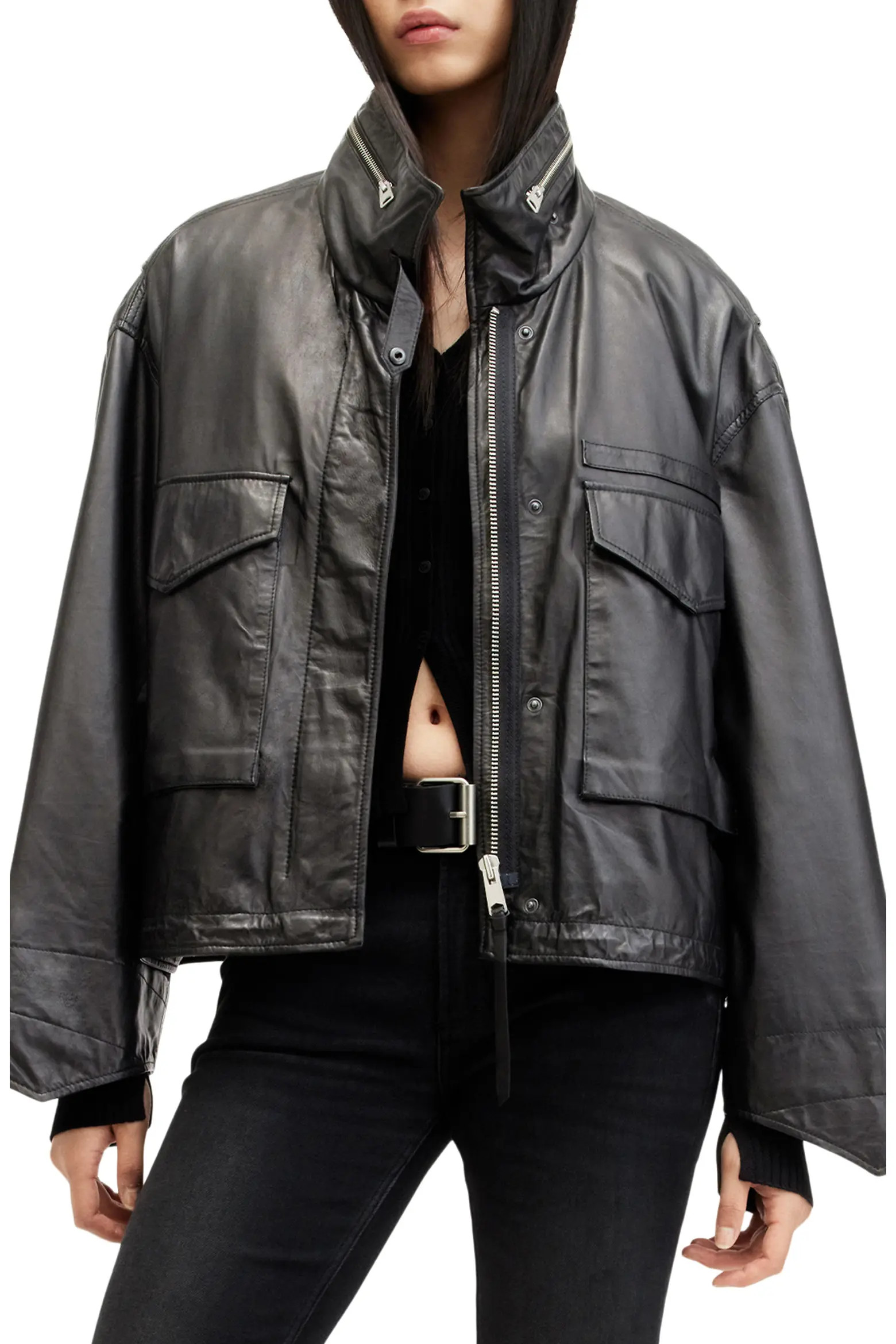 Clay Leather Jacket (Women) | Nordstrom | Nordstrom