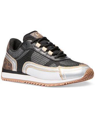 MICHAEL Michael Kors Byrdie Trainer Running Sneakers - Macy's | Macy's