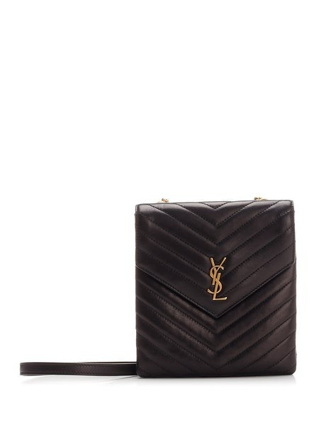 Saint Laurent Double Flap Quilted Shoulder Bag | Cettire Global