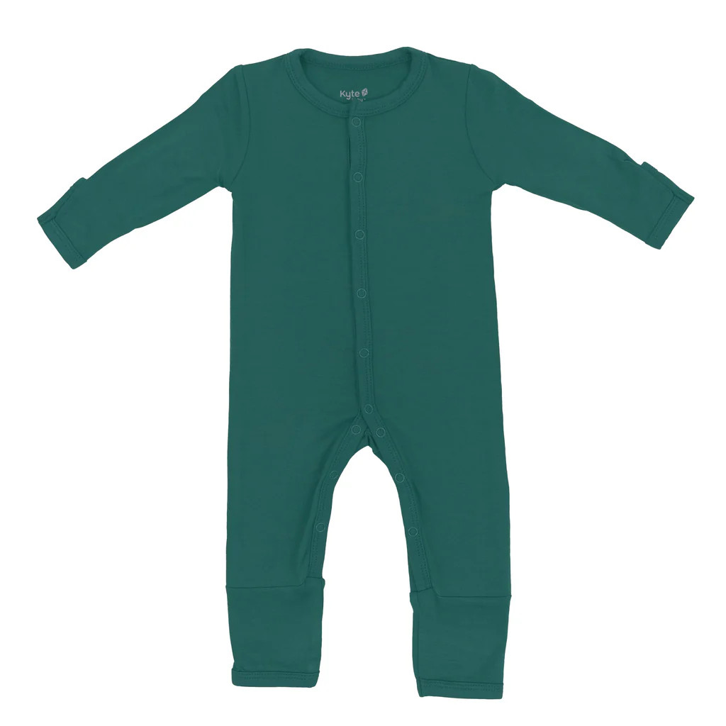 Romper in Emerald | Kyte BABY