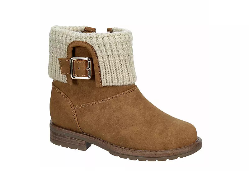 Cupcake Couture Girls Toddler-little Kid Lil Fawn Ankle Boot - Tan | Rack Room Shoes