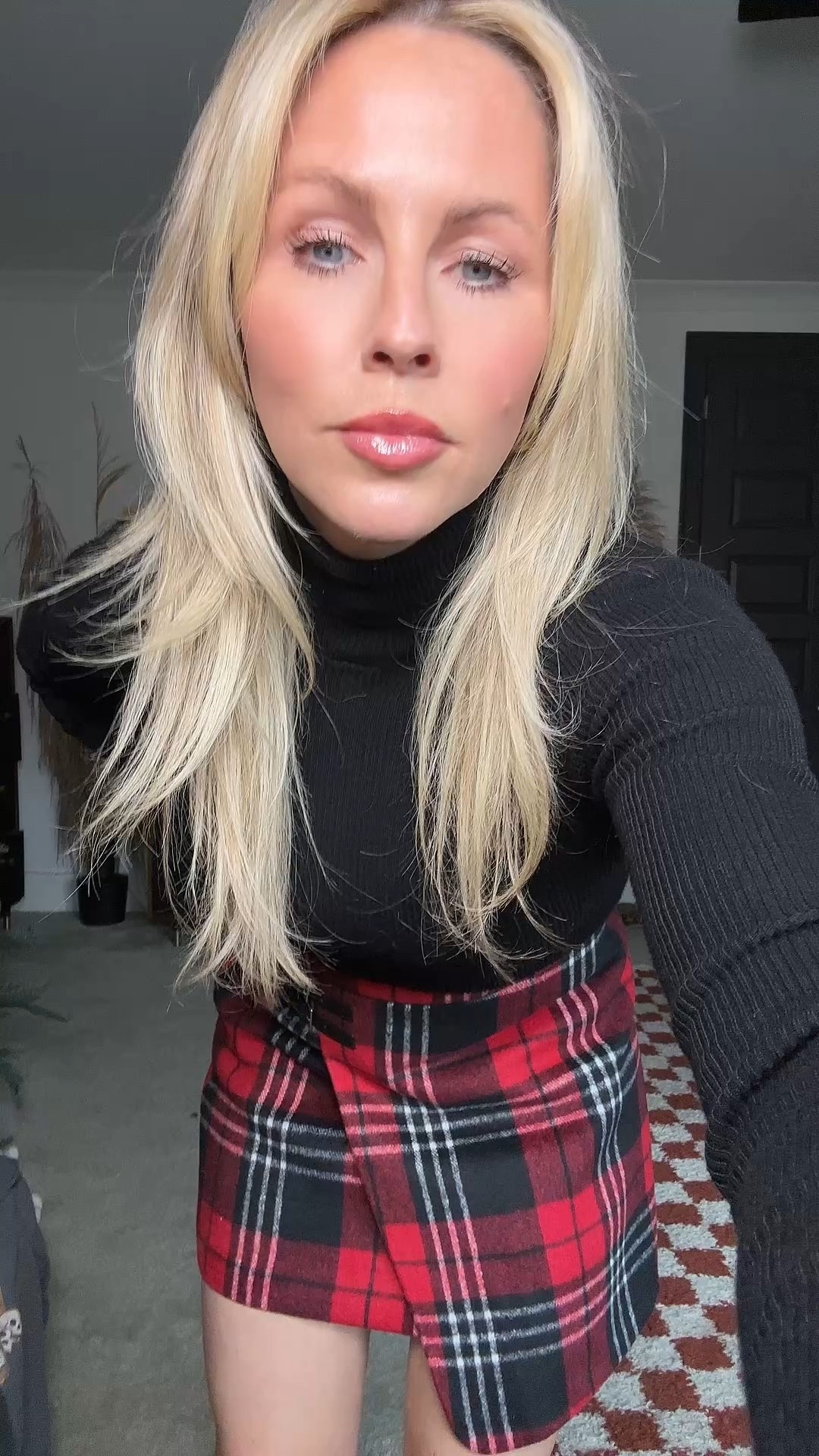 Plaid skirt + black turtleneck + knee-high boots= holiday magic ✨

And all of it is linked right here! 

#vici #holidaystyle #styletip 

#LTKFindsUnder100 #LTKootd #LTKgrwm