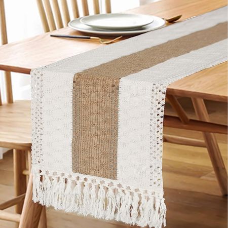 Rustic Table runner under $15

#LTKfindsunder50 #LTKhome #LTKfindsunder100