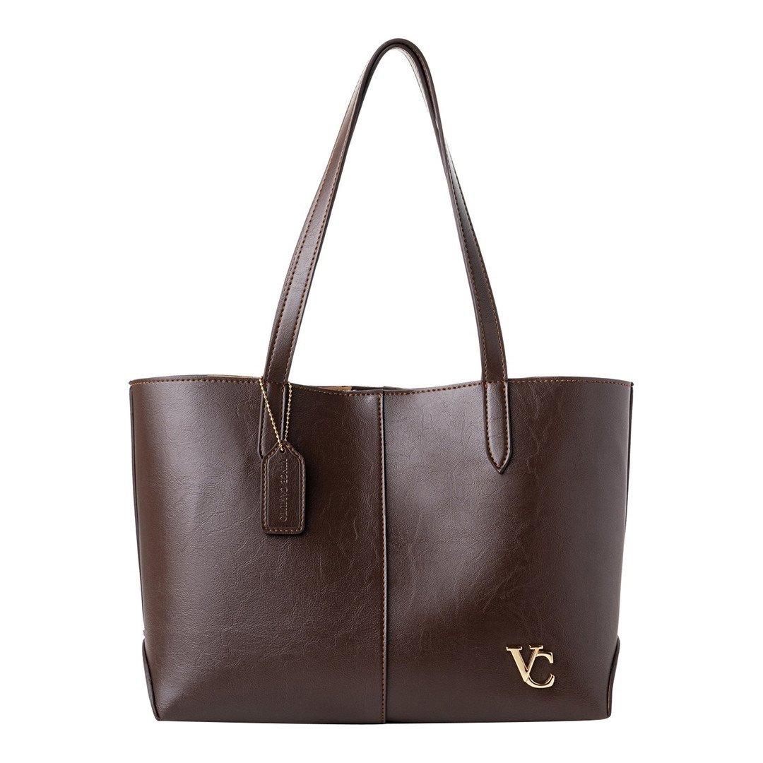 Chocolate Brown Tote Bag | BrandAlley