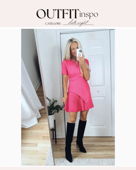 Date night outfit, use code “Nikki20” to save on the dress!