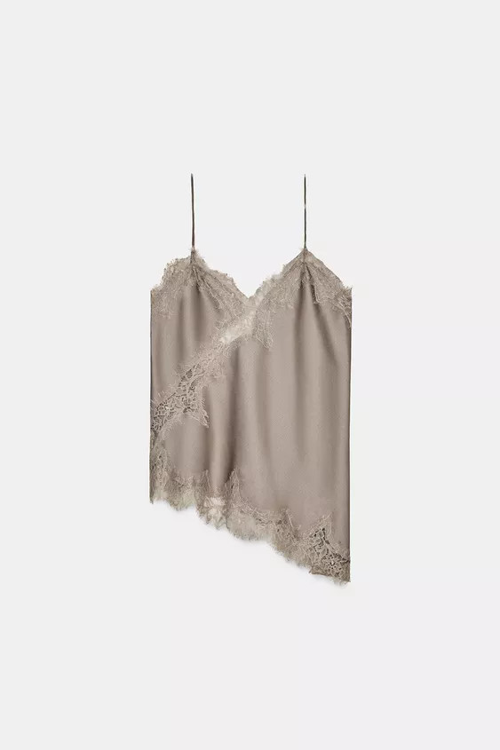 TOP LINGERIE CON PIZZO ZW COLLECTION | Zara IT
