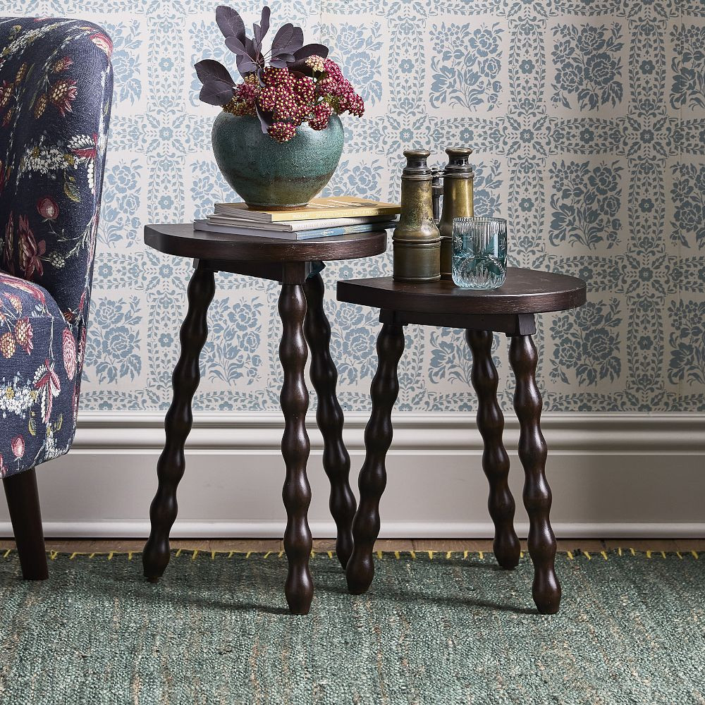 Half Round Nesting Tables, Set of 2 | GreenRow