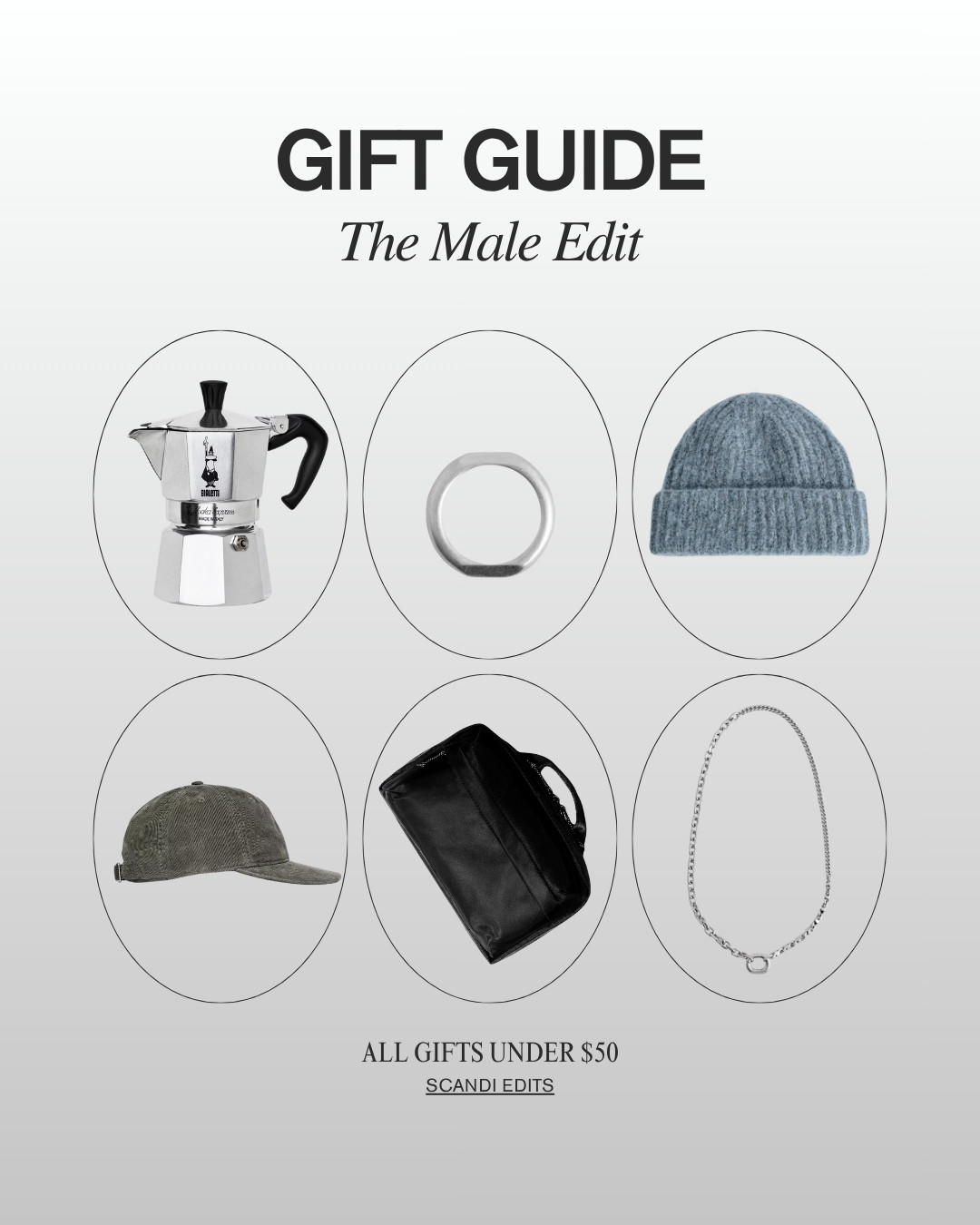 Gift Guide - The Male Edit 🤍 

 #LTKGiftGuide #LTKFindsUnder50 #LTKMens