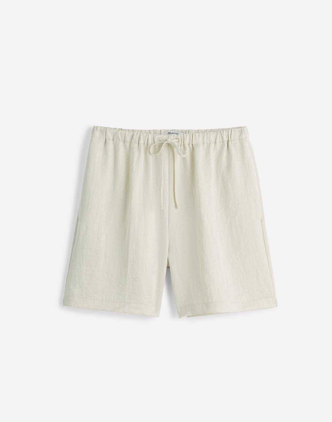 Drawstring Pull-On Shorts in Satin | Madewell