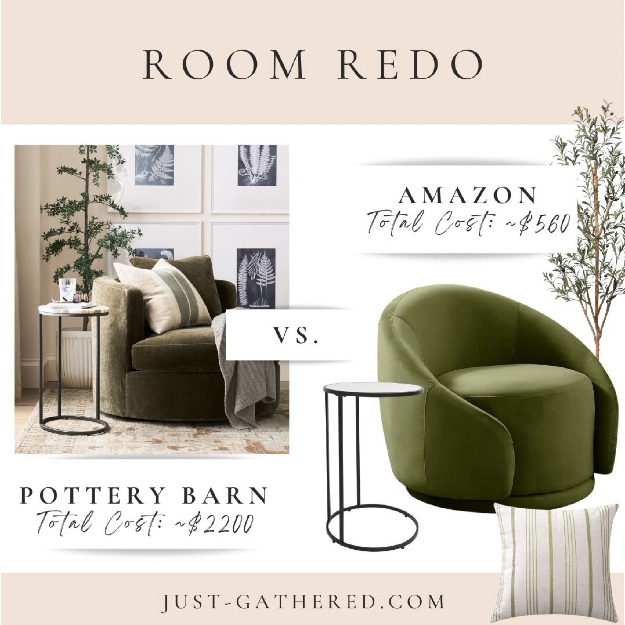 I love this  swivel chair so much I had to share the green Amazon dupe too 💚

#LTKstyletip #LTKSeasonal #LTKhome