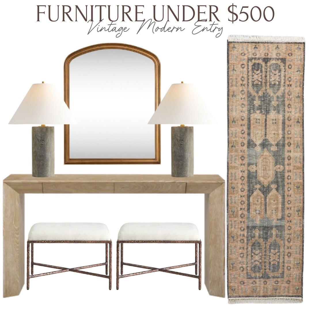 A vintage, modern entryway design to make your space feel elevated, warm and inviting 🤍

#LTKSaleAlert #LTKFindsUnder100 #LTKHome