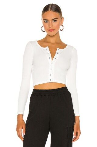 SUPERDOWN Tess Crop Top in White from Revolve.com | Revolve Clothing (Global)