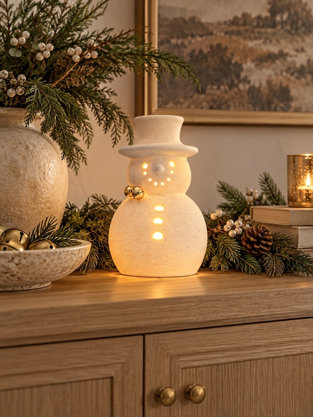 Adorable $12 stone snowman from Walmart! This is actual Walmart brand so you know it’s going to be good 😊

#LTKHome #LTKSeasonal