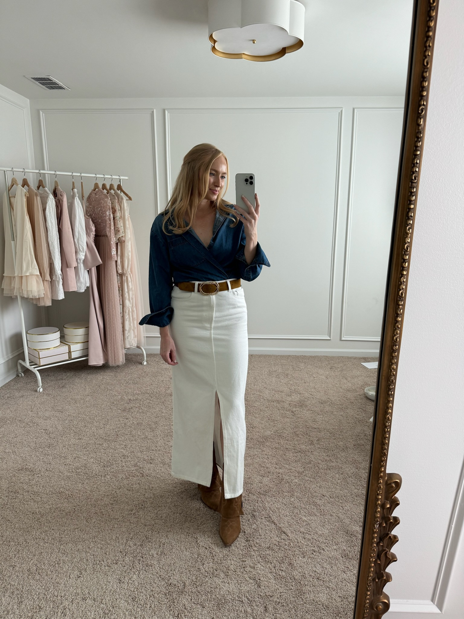 This outfit would be so cute for a fall country concert! Taking it with me to Jackson Hole! Wearing a small in the top and skirt. Elevated fall outfits // elevated western outfits // Jackson Wyoming outfits // date night outfits // concert outfits 

#LTKStyleTip #LTKSeasonal