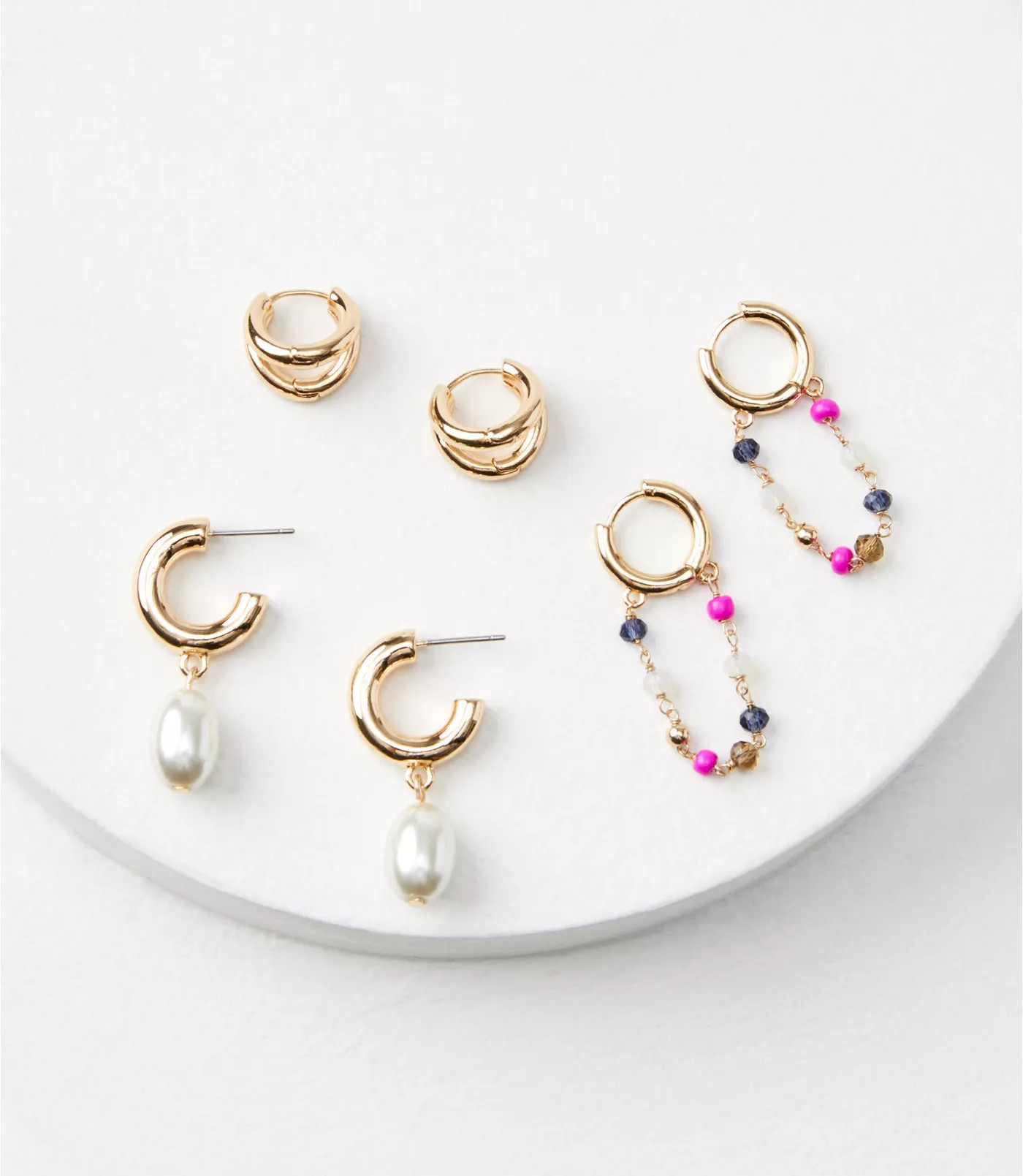 Beaded Earring Set | LOFT