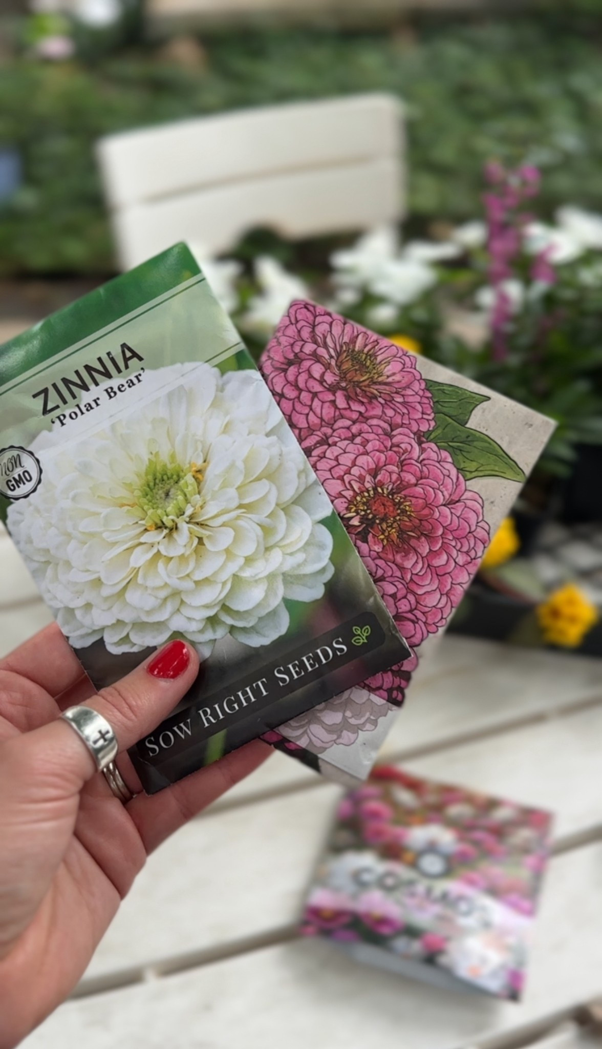Zinnia and Cosmo Seeds 

#LTKSeasonal #LTKHome #LTKFamily