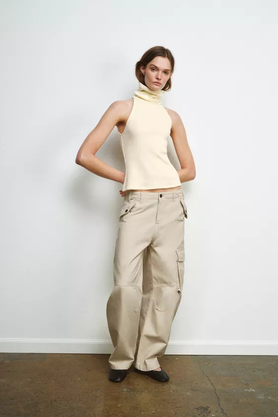 PANTALONI CARGO ZW COLLECTION | Zara IT