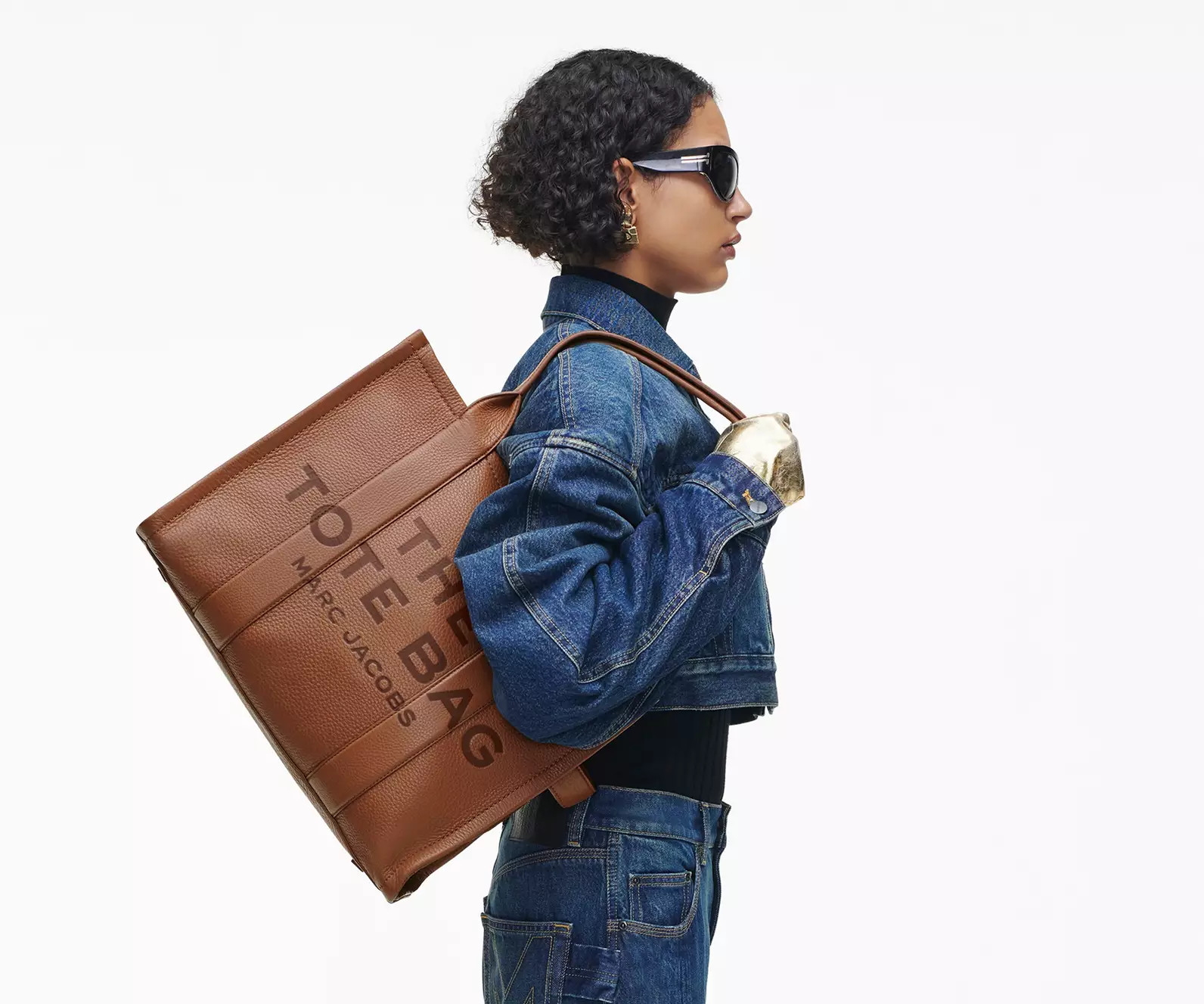 The Leather Large Tote Bag | Marc Jacobs