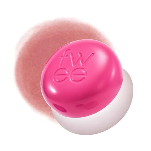fwee Blurry Pudding Pot | Airbrushed Blush & Lip, Buildable Pigment, Long-lasting, Lightweight, Easy to Blend, Natural Soft Matte Finish - Skirt (Peachy Pink) | 0.17 oz | Amazon (US)