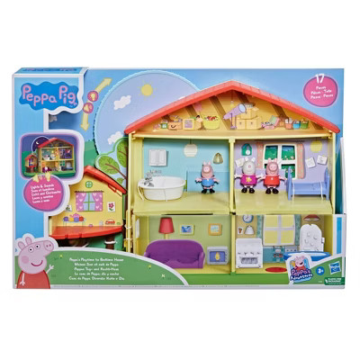 Peppa Pig Peppa's Playtime to Bedtime House Playset | Target
