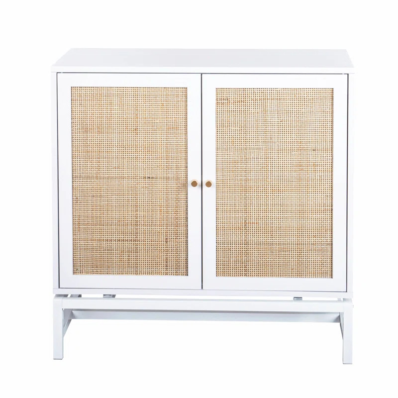 Ratten Sideboard Buffet Cabinet/Console Table, Accent Storage Cabinet With 1 Adjustable Inner She... | Wayfair Professional