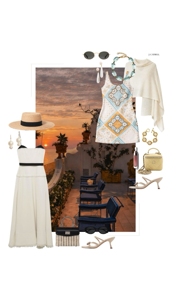 The Amalfi Coast, done right 🇮🇹✨

This is the trip—the one you think about for years. Ravello, Positano, Capri… private boats, unforgettable dinners, and the kind of views that don’t feel real. Every detail planned, every moment intentional.

Sharing the looks I’d pack for it all—from elevated day outfits to dinners that deserve something special. Save this for your dream trip and tap to shop. 🤍#AmalfiCoast #ItalyTravel #LuxuryTravel #VacationStyle #EuroSummer #

#LTKTravel #LTKOver40 #LTKootd