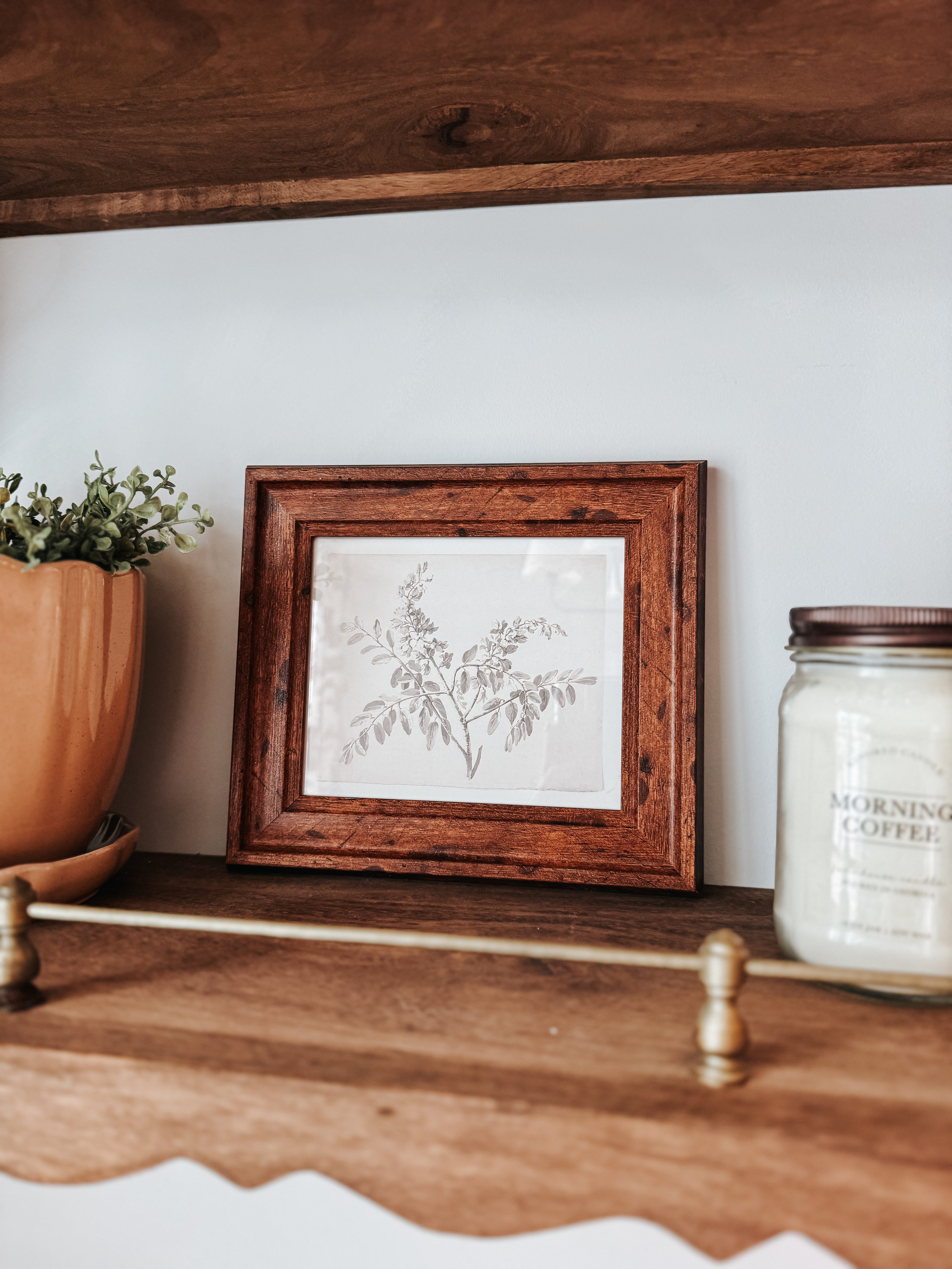 One of my favorite shelf details is this small framed sketch print from Hearth & Hand with Magnolia at Target adds the perfect soft, vintage touch and it's only $12! 

 #LTKHome