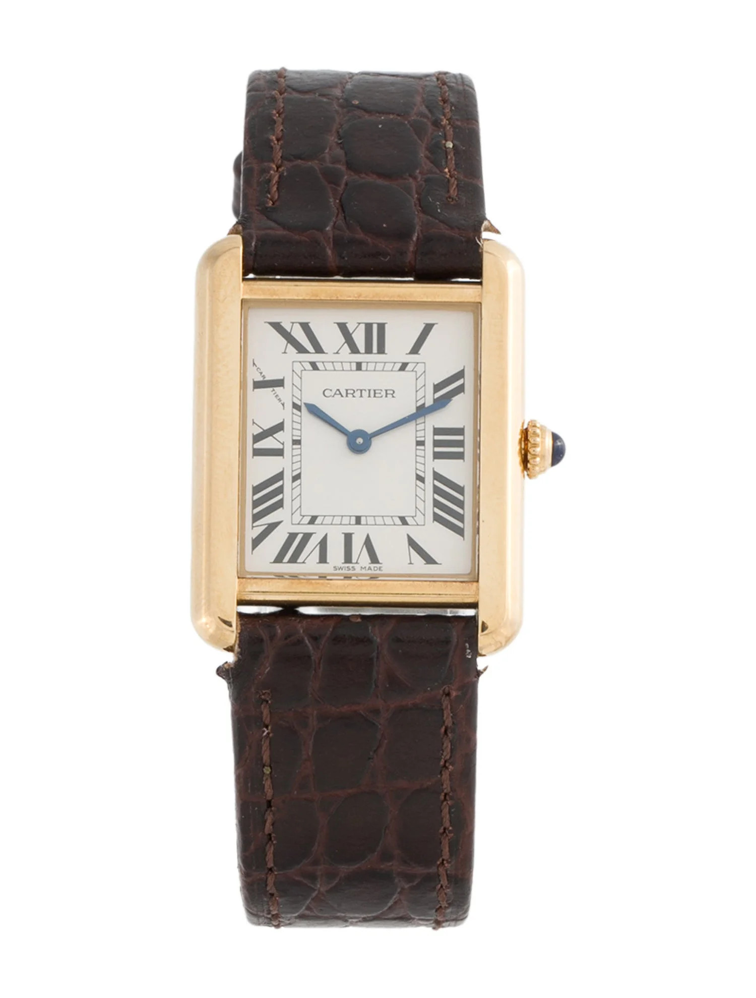 Cartier Tank Solo Watch - W5200002 | The RealReal | The RealReal