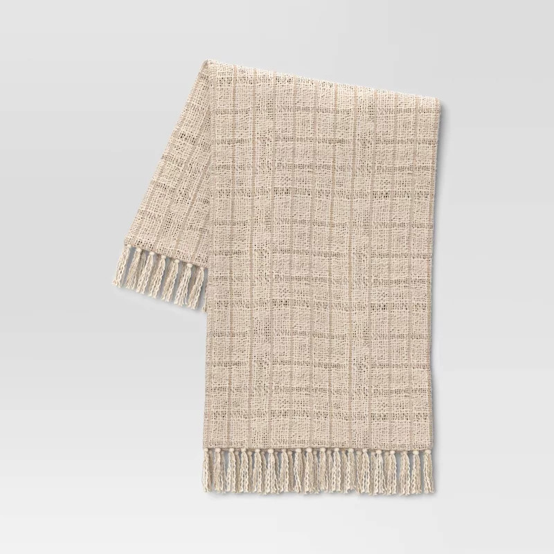Woven Windowpane Throw Blanket - Threshold™ | Target