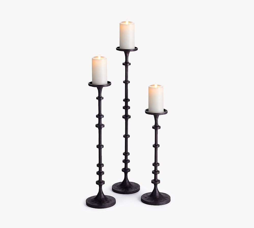 Fia Pillar Candleholders Set | Pottery Barn (US)