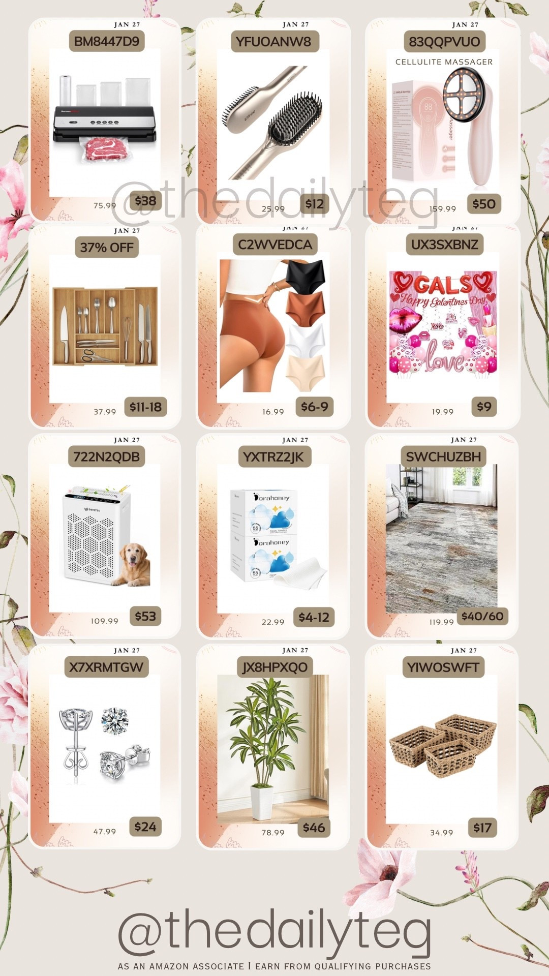 Today’s Amazon deals include a mix of home finds, everyday essentials, and practical favorites—all at major markdowns.
Easy upgrades for your space, routines, and daily life without overspending.

#amazondeals #amazonfinds #homefinds #everydayessentials #budgetfriendly #amazonfavorites #dealsoftheday


#LTKU #LTKSaleAlert #LTKHome