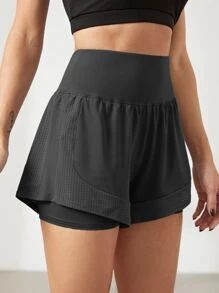 Mesh Panel Sports Shorts SKU: st2110260518001441(1000+ Reviews)$10.49$9.97Join for an Exclusive 5... | SHEIN