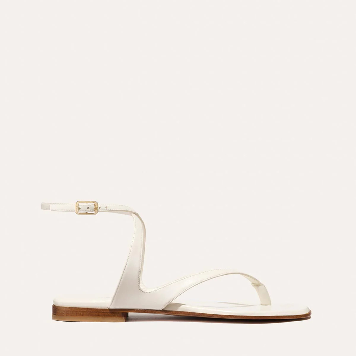 The Palermo Sandal - Ivory Nappa | Margaux