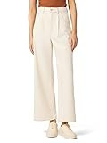 Joe's Jeans Women's The Pleated Wide Leg Ankle, Natural, 23 | Amazon (US)