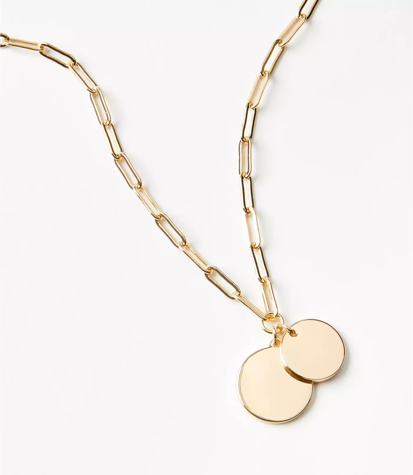 Coin Charm Necklace | LOFT