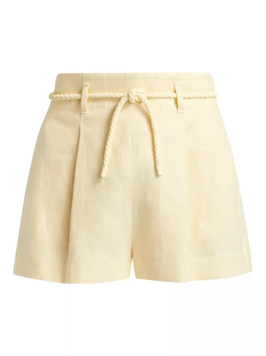 Illuminate Linen Shorts | Saks Fifth Avenue