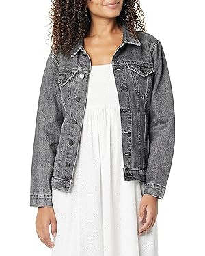 The Drop Chaqueta vaquera alargada Zain para mujer | Amazon (US)
