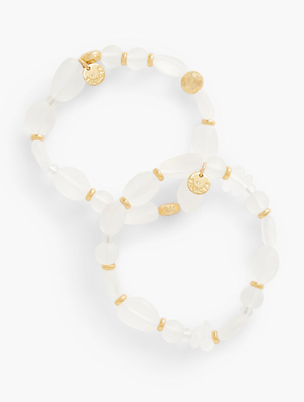 Sea Glass Stretch Bracelet Set | Talbots