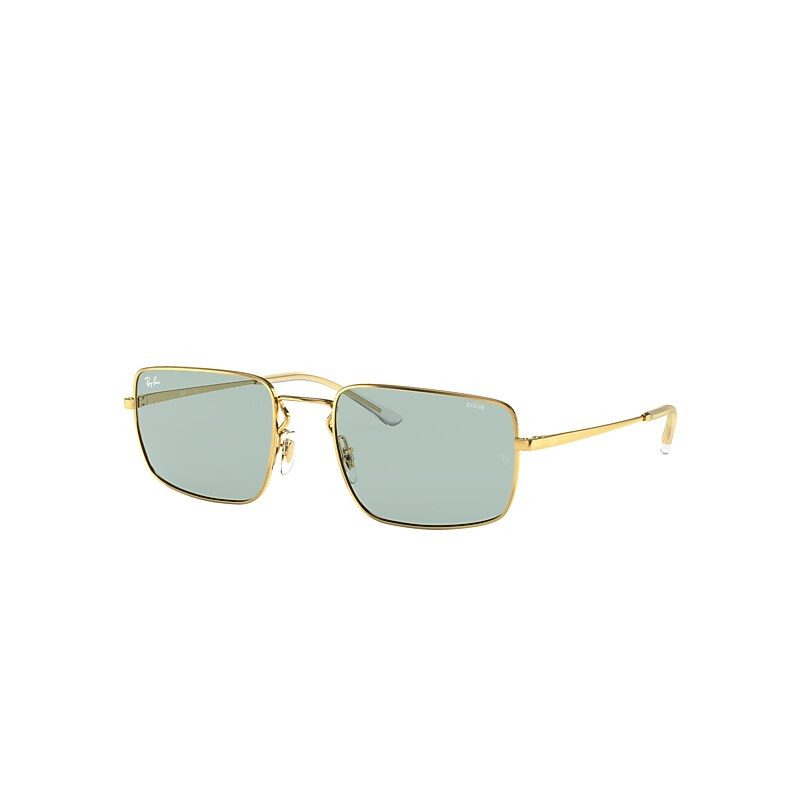 Ray-Ban Rb3669 Sunglasses Shiny Gold Frame Green Lenses 57-20 | Ray-Ban (US)