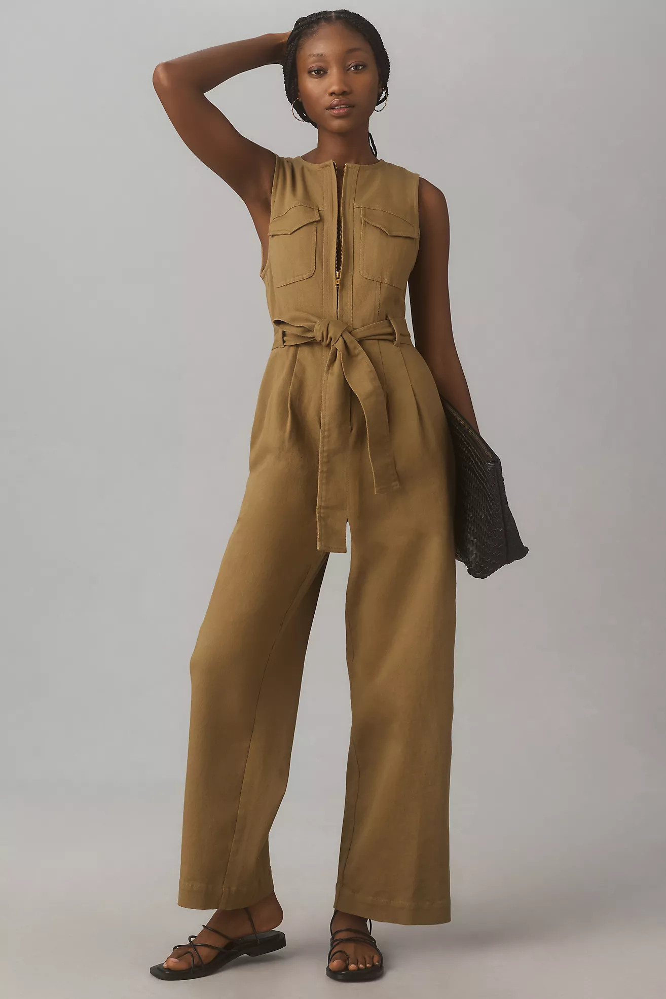 Forever That Girl Utility Pocket Jumpsuit | Anthropologie (US)